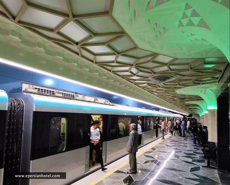 ایستگاه باب الجواد در خط 3 مترو مشهد